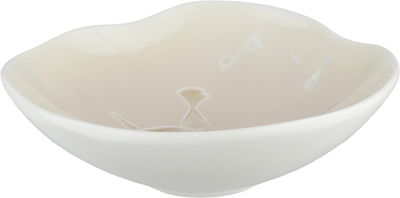 Al Saif Gallery Porcelain Plate, 15x15x4.6 cm, Round - White Pink product image 1