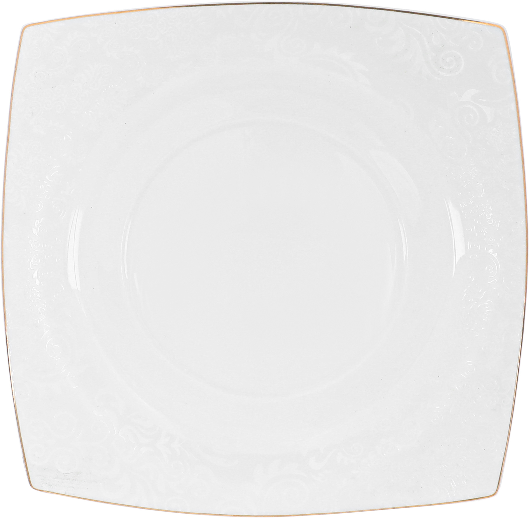 طقم سفرة بورسلان دانيا، 77 قطعة - ابيض ذهبي product image 15