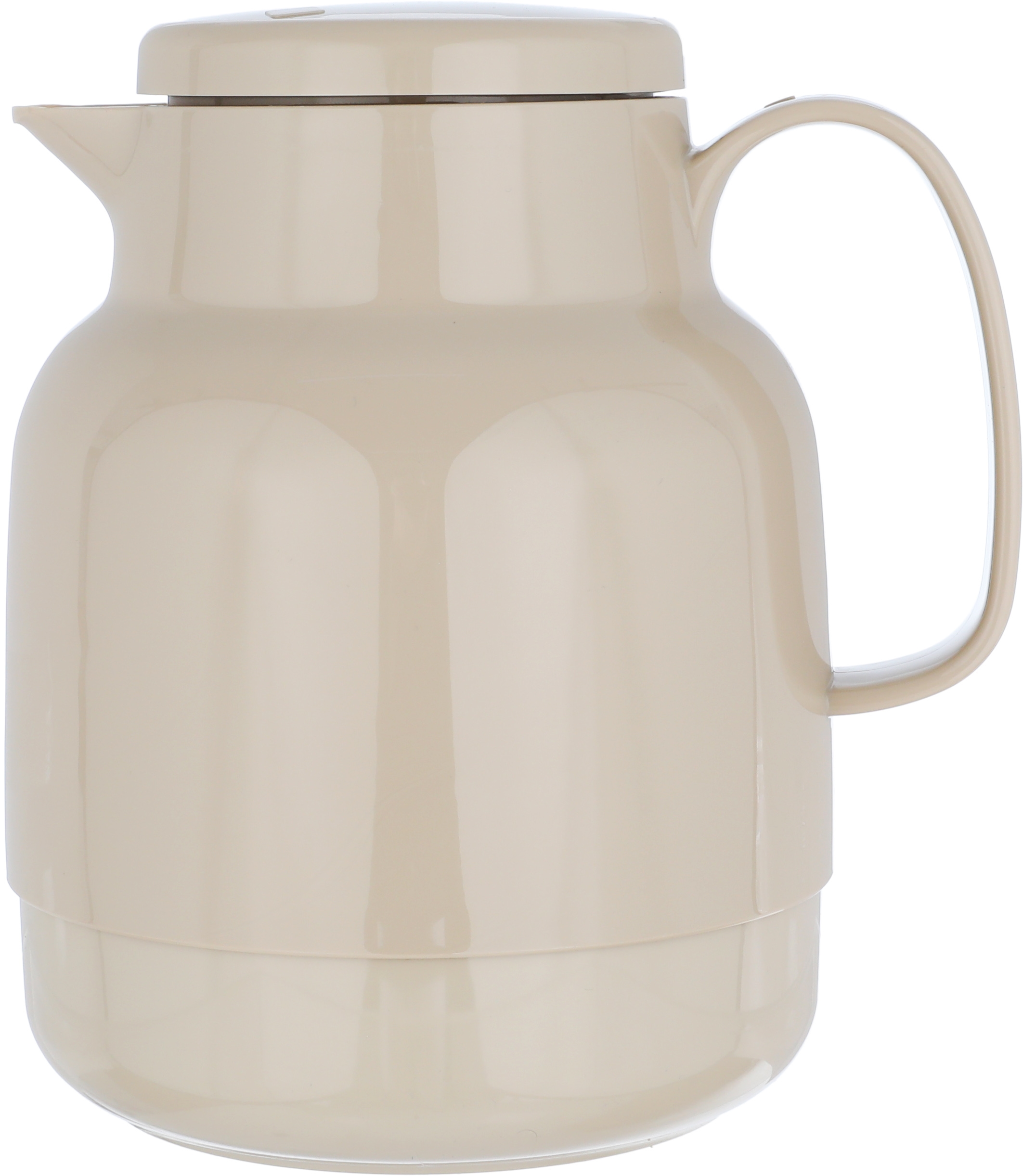 Helios thermos, 1.3 liters, glass inner container, plastic outer shell - dark brown product image