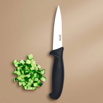Burn Steel Saif Gallery Knife, 4 Inch - Black product image 1