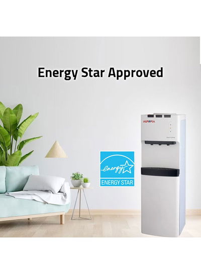 Aurora AR-19WDP Water Dispenser, 500 t, Cold/Hot/Normal, Top Loading, 3 Taps - White product image 2