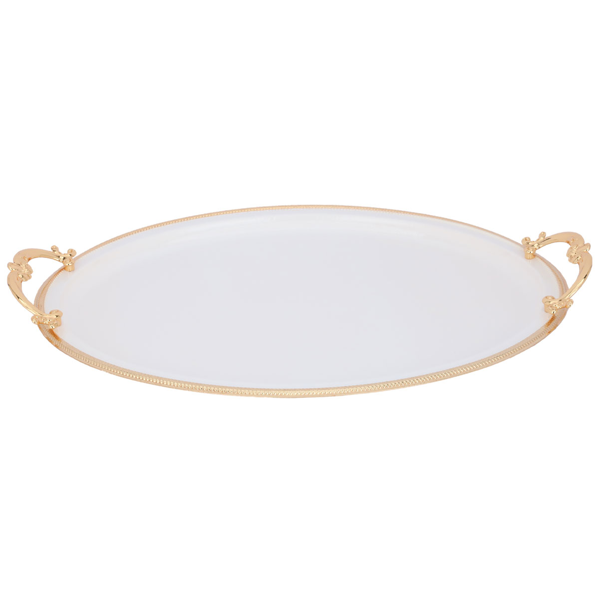 طوفرية تقديم استيل السيف غاليري، 49×33×1.5 سم - كريمي product image 2