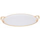 طوفرية تقديم استيل السيف غاليري، 49×33×1.5 سم - كريمي product image 2