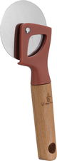 قطاعة بيتزا استيل بلاستيك السيف غاليري، 28.5×6.5 سم يد خشب - طوبي product image 1