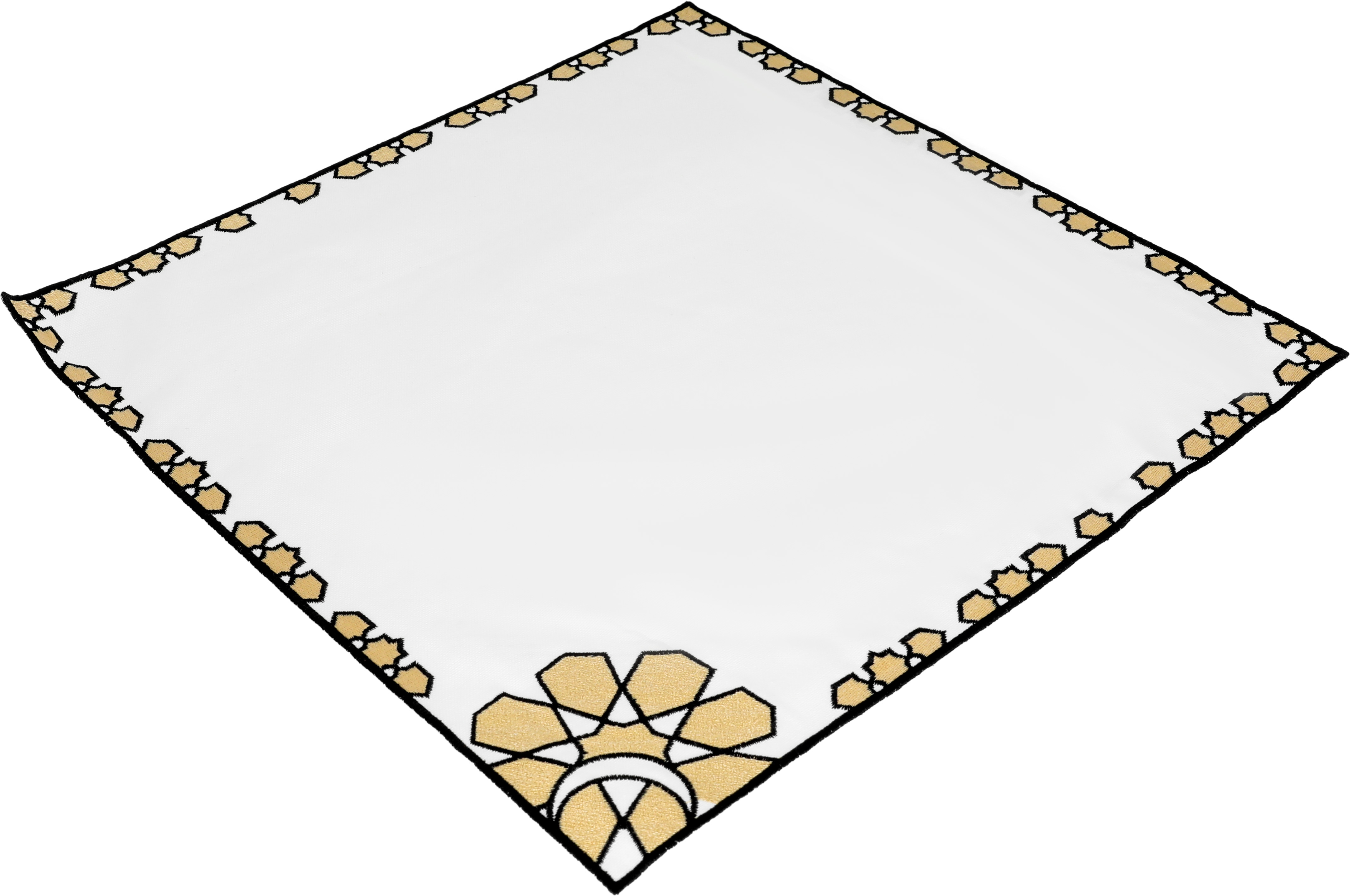 طقم مفرش طاولة قماش بيونيك فينيش، 3 قطع - بيج product image 2