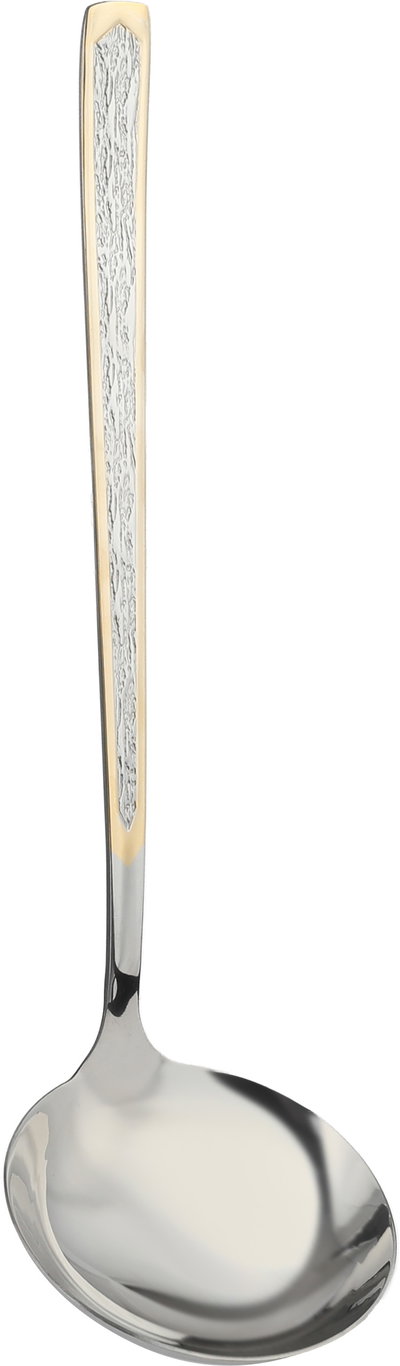 طقم ادوات مائدة ستانلس ستيل السيف غاليري, 72 قطعة، منقوش - فضي ذهبي product image 9