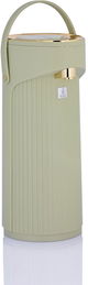 Good Glory Thermos, 2.2 liters, glass inner container, plastic outer shell - light green golden product image 1