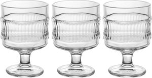 طقم كاسات عصير زجاج السيف غاليري، 3 قطع، 230 مل - شفاف product image