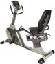 Healthcare Stationary Exercise Bike, Adjustable Seat, 16 Resistance Levels, 13 Programs, LCD Display - Gray product image 1