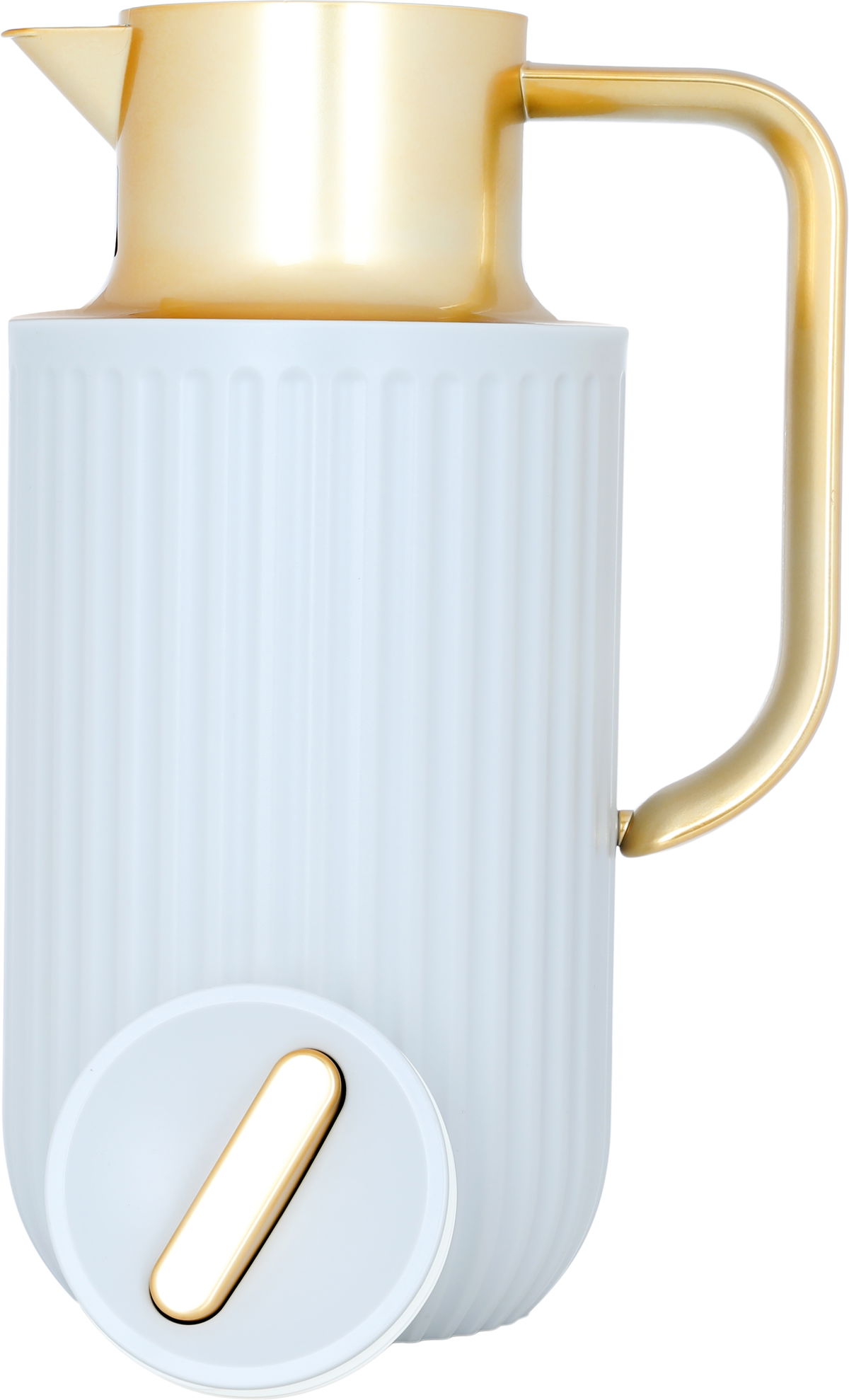 Everest Laura Thermos, 1.6 litres, thermal glass inner shell, plastic outer shell - white product image 3