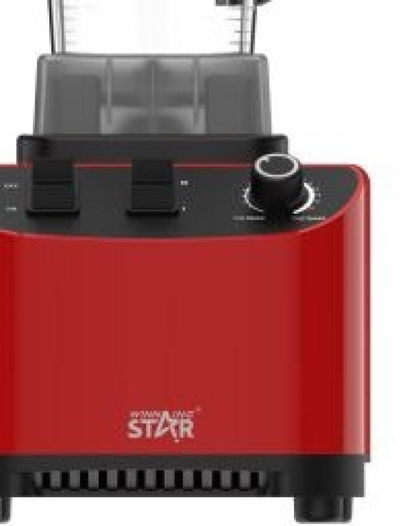 خلاط كهربائي ويننج ستار، 2 لتر، 800 واط، 6 شفرات، ST-5548 - احمر product image 2