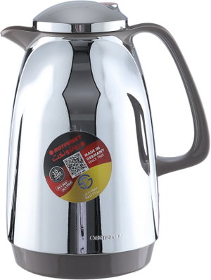 Rotpont Thermos, 1 liter, inner material: thermal glass - silver product image 2