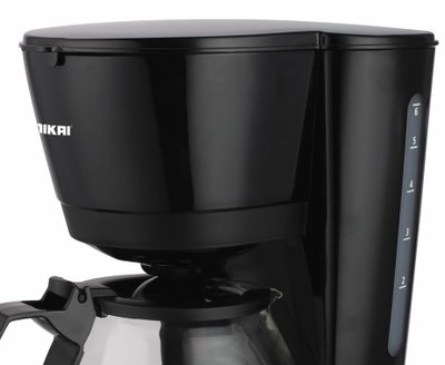 ماكينة تحضير قهوة نيكاي، 600 واط، 1.3 لتر، وظيفة منع التنقيط، NCM3120AX - اسود product image 4