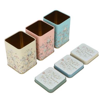 طقم علب بهارات استيل السيف غاليري، 3 قطع - متعدد الألوان product image 4