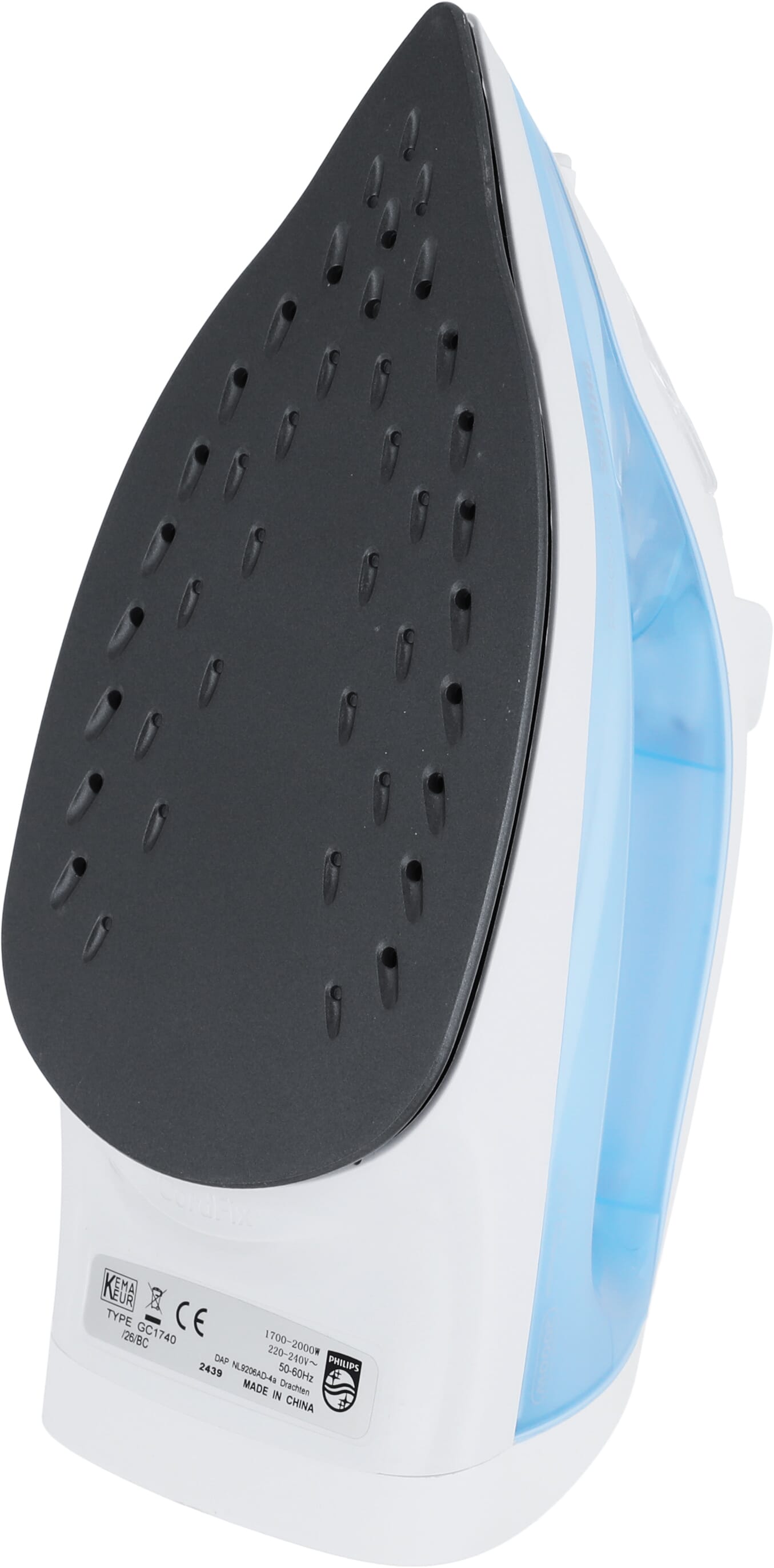 Philips Gc1740/26 Ceramic Steam Iron, 2000 Watt, 220 Ml - Light Blue product image 2