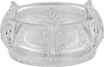 تمرية بغطاء تاج اكريليك سيف بلص، 12x12x7 سم، دائري - شفاف product image 2