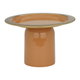 Al Saif Gallery steel cake stand, round, base - brown product image 2