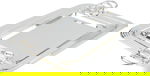 Alsaif Gallery Steel Tofry Set, 3 Pieces - Silver product image 1