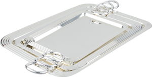 Alsaif Gallery Steel Tofry Set, 3 Pieces - Silver product image