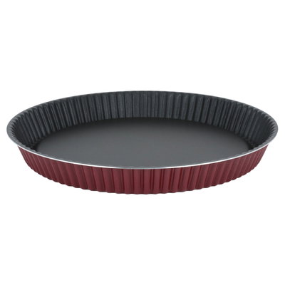 Tefal Newflon Tart Mold, 27 cm, Round - Red product image 2