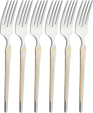 طقم شوك حلا أستيل السيف غاليري، 6 قطع - فضي product image