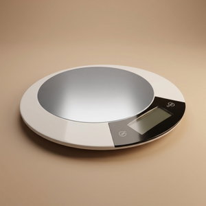 ميزان مطبخ رقمي إديسون، 5 كجم - فضي product image