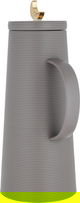 Al Saif Gallery Royal 8 thermos crescent lid, 1 liter, glass inner container, plastic outer shell - Cappuccino product image 2