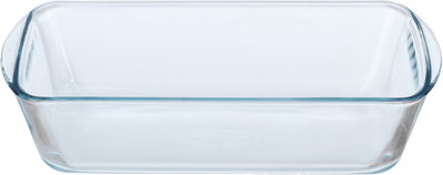 صينية طهي زجاج بايركس، 28×12×8 سم، مستطيل - شفاف product image 2