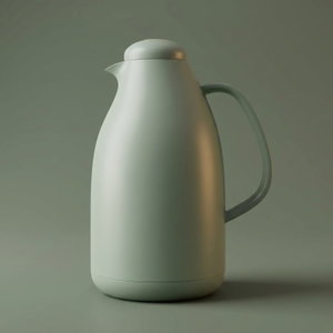 Al Saif Gallery Pro Penguin Thermos, 2 litres, glass inner container, plastic outer shell - green product image
