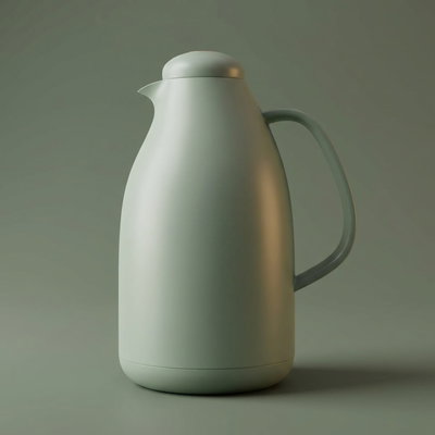 ترمس بطريق برو السيف غاليري، 2 لتر، حافظة داخلية زجاج - أخضر product image 1