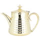 ابريق شاي استيل السيف غاليري، مقاس 24 - ذهبي product image 1