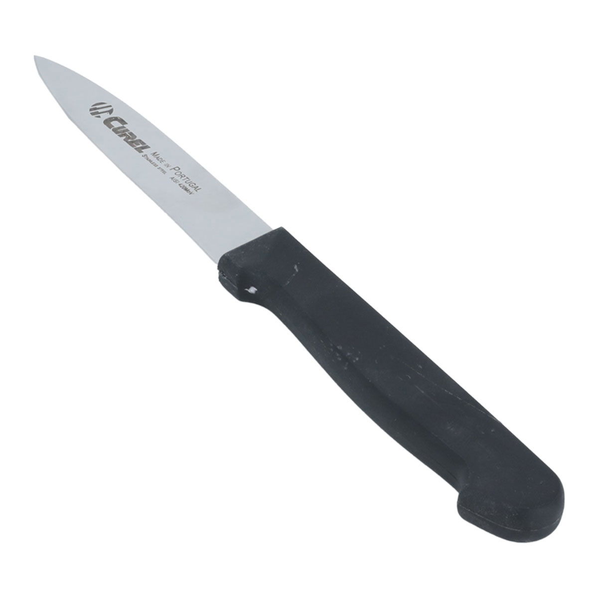 Steel Al Saif Gallery Kitchen Knife, 8 cm - Black product image