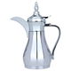 ترمس سليمان شكل دلة السيف غاليري، 1 لتر، حافظة داخلية استيل، هيكل خارجي استيل - فضي product image 1