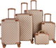 Limra ABS Luggage Set, 5 Sizes, 4 Wheels, 360 Degree Rotating, LMA-1591 - Gold product image 1