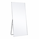 مراية ستاند زجاج، 180×70 سم، ستاند معدن - فضي product image 2