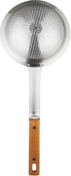 Safa Stainless Steel Food Strainer, 16x41 cm - Wood Grain Silver product image 2