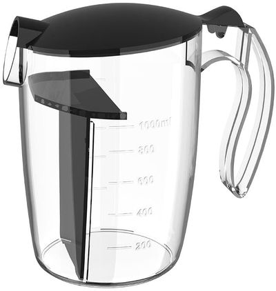 محضرة طعام ويننج ستار، 600 مل، 800 واط، متعددة الوظائف، ST-5556 - اسود فضي product image 6