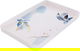 Al Saif Gallery plastic serving tray, 35 x 23 x 3 cm, rectangle - white product image 2