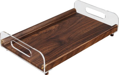 Al Saif Gallery Wooden tray, 38x22x8.5 cm - Wooden product image 2