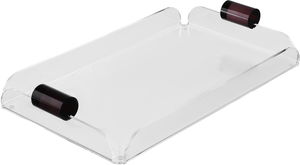 طوفرية تقديم أكريليك السيف غاليري، 37×22×4 سم - شفاف product image 2