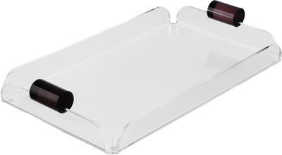 طوفرية تقديم أكريليك السيف غاليري، 37×22×4 سم - شفاف product image 2