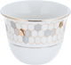 Al Saif Gallery Porcelain Arabic Coffee Cups Set, 12 Pieces, 90 ml - White product image 2