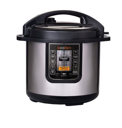 Koolen 816106002 Electric Pressure Cooker, 6 Liter, 1000 Watt, 12 Functions- Black Silver product image 2
