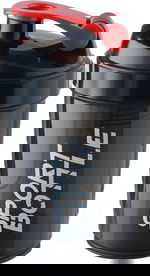 قارورة بروتين رياضي 3×1 بلاستيك سيفسو، 500 مل - اسود احمر product image 2