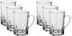 Alsaif Plus Glass Tea Cup Set, 109 ml, 6 Pieces - Clear product image 1