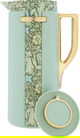 Wedad Everest Thermos, 1 Liter, Floral, Golden Handle, Inner Glass, Pressure Cooker - Light Green product image 3