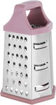 Al Saif Gallery Steel grater, 6 faces - silver and rose product image 3