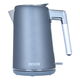 Edison Electric Kettle Steel WK-2020, 1.7 Liter, 2200 Watt - Black Silver product image 1