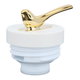 غطاء ترمس بلاستيك السيف غاليري، 6 سم - بيج product image 1