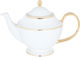 طقم سفرة بورسلان السيف غاليري، 60 قطعة - ابيض ذهبي product image 9
